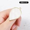 1 Pz Nuova Tavolozza per Nail Art in Pietra di Resina Anello da Dito Punte per Unghie Finte Disegno Miscelazione Colori Espositore Strumento per Manicure Fai da Te Smalto Gel