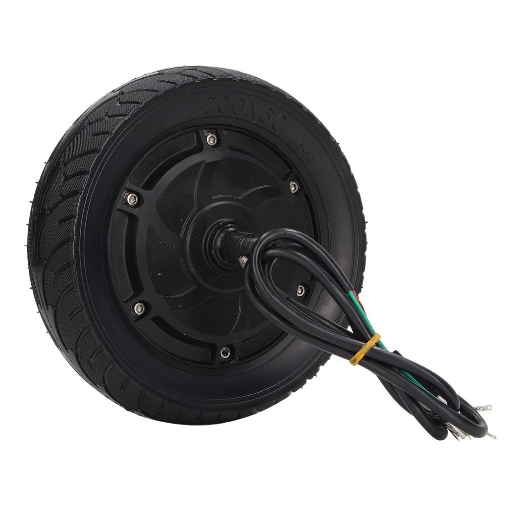 8-Zoll-Radnabenmotor, Trommelbremse, 36 V?48V 500W bis 1200W 1400 RPM Wasserdicht Universal für Elektrische