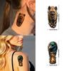9pcs Temporary Tattoo Crocodile Tattoo Waterproof Long-lasting Body Stickers Bear Tattoo Spider Tattoo Colorful Realism For