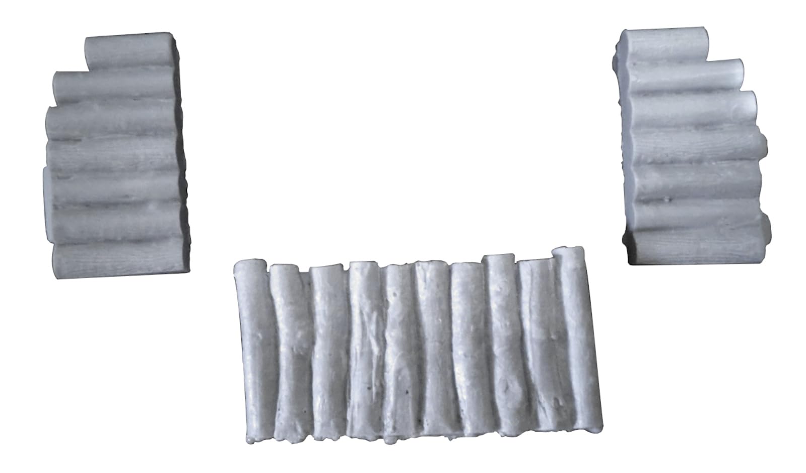 

Workshop Shin 1/35 scale wooden drainage tunnel and log bridge, resin scene parts, M-20222