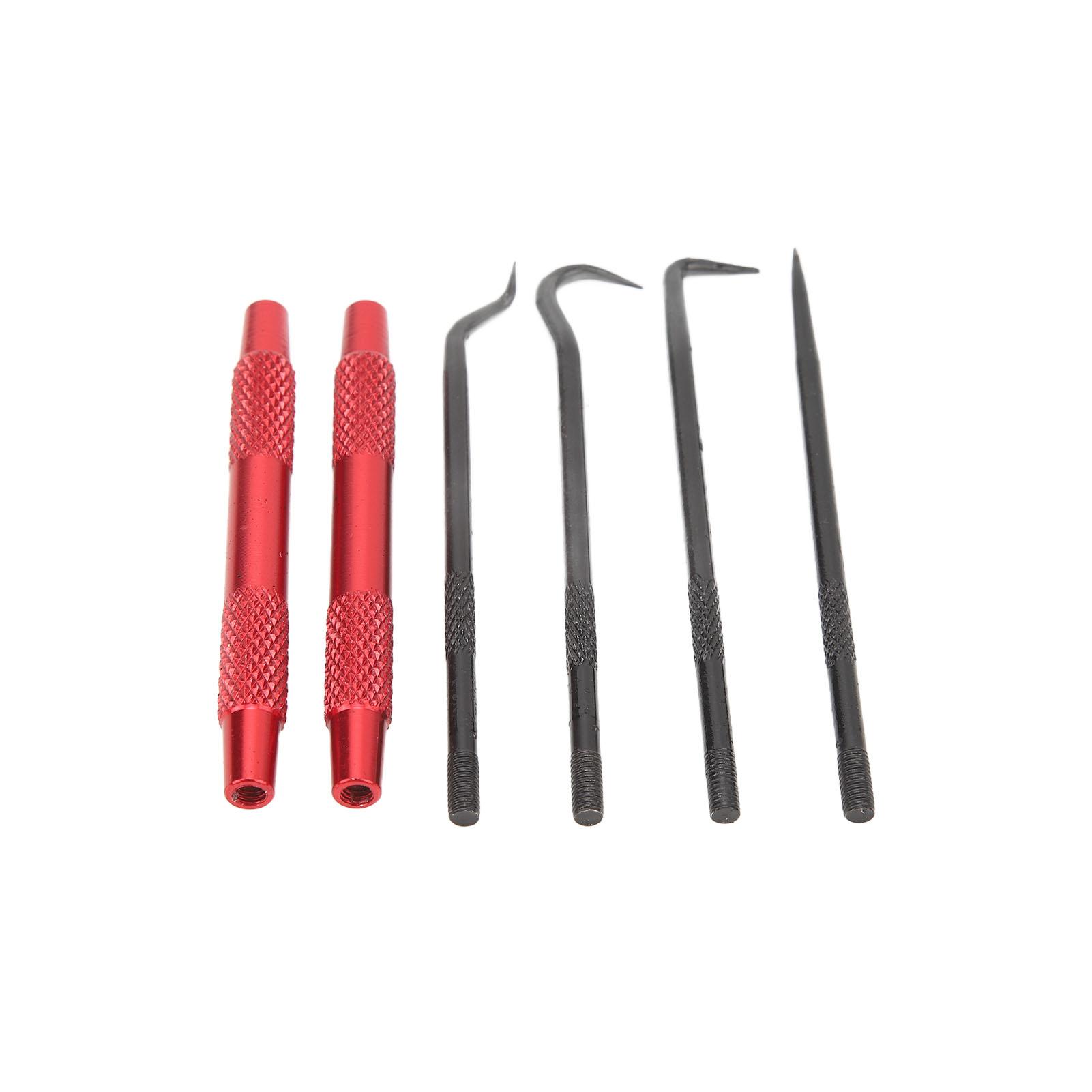 

2 комплекта съемников уплотнительных колец из углеродистой стали, удобные в использовании, эффективные и быстрые, инструмент для снятия сальников для автомобилей