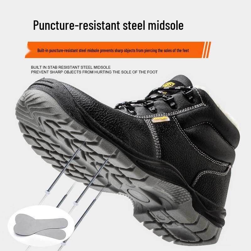 Honggu Winter Safety Work Boots