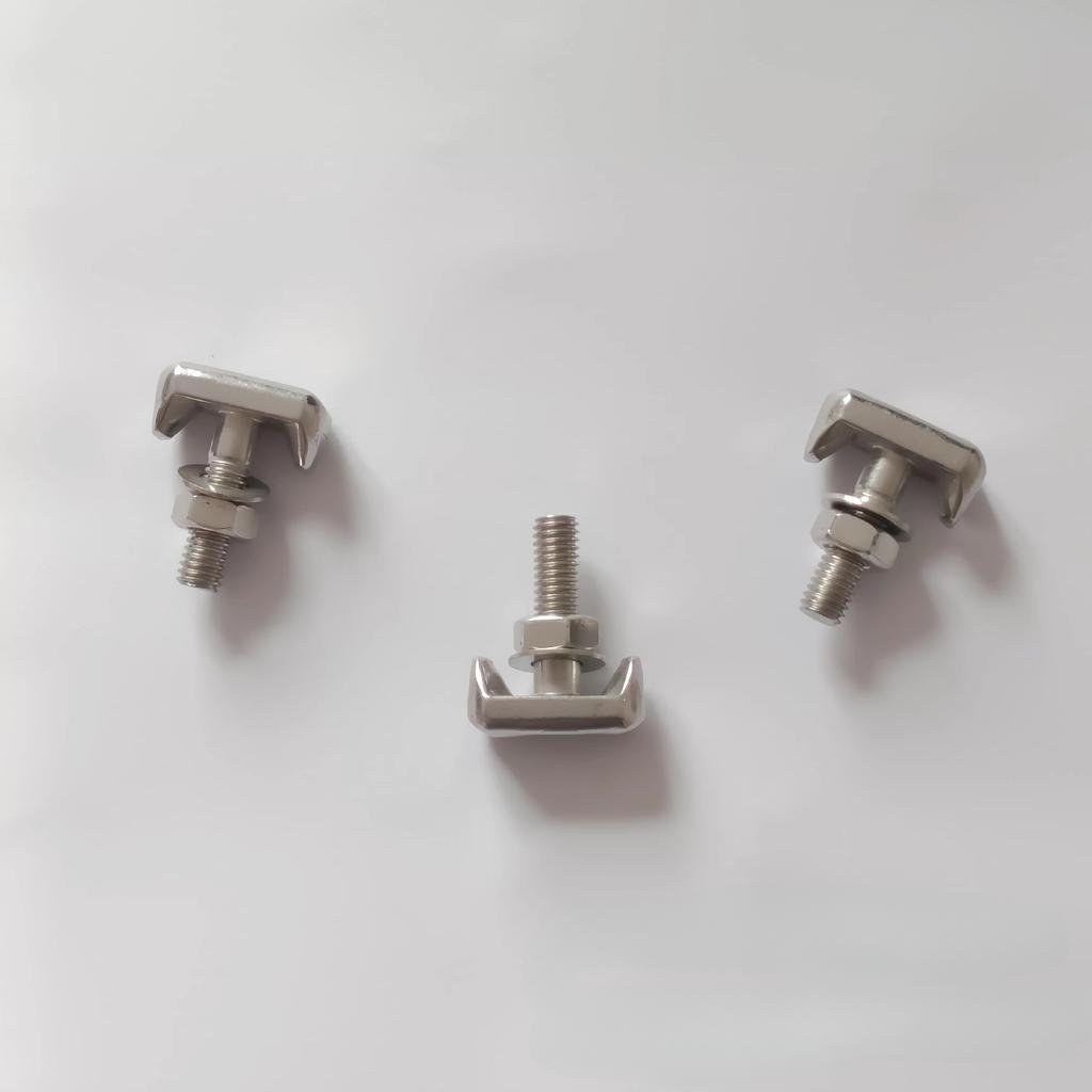 1PC Automotive Stainless Steel T-clip 304 Stainless Steel Mountain Fixed Battery Replacement Screw