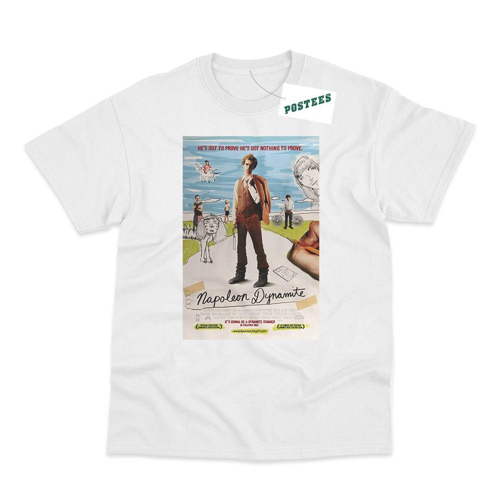 

Retro Movie Poster Inspired by Napoleon Dynamite DTG Printed T-Shirt 4XL