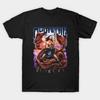 Men Black Print T-shirt Drew Mcintyre Scottish Warrior Medieval Metal Poster No-Cut Transfer Paper Print Cotton Tshirt