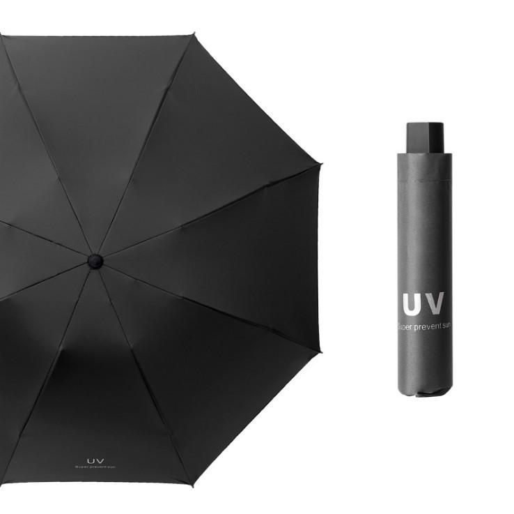 Compact Capsule Umbrella: 50% Foldable, Portable, Pocket-Size for Sunny and Rainy Days
