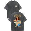 Karol G Viajando Por El Mundo Tropi Tour  Washed Cotton Tshirt Vintage Women Man ONeck Graphic T Shirts