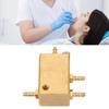 Metal Dental Water Valve Good Passability Quadrate 4 Connections Water Pressure Regulator Accessories
