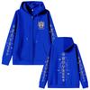 Spiel Clair Obscur Reißverschluss Hoodie Herren Damen Otaku Cosplay Übergroße Zip-Up Jacke Männlich Retro Zip-Up Sweatshirt