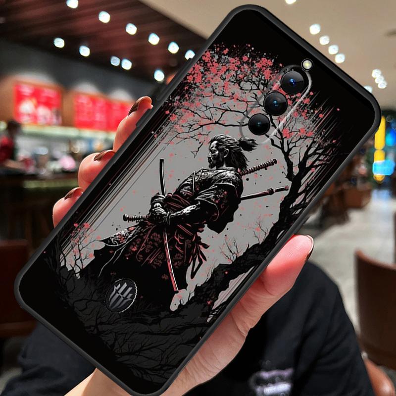 Japan Ninja Samurai Red Sun Case For ZTE Nubia Red Magic 10S 10 8 9 8S 9S 11 Pro Plus 5G 6R 6 7 6S 7S Pro 10 Air Cover