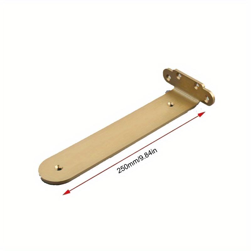 2pcs Wooden Board Hanging Supports Blind Shelf Wall Mount Floating Shelf Brackets L Bracket for Shelves