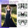 Lightweight Fairy Costume Wing Set Creative Dress Up Wings Set Fairy Butterfly Wings  Masquerade