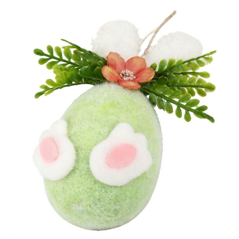 

Flower Dot Easter Eggs Gift Colorful Hanging Flower Egg DIY Craft Tree Pendant Home Decoration
