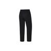 Li Ning Fitness Series Solid Color Logo Straight Leg Fleece Warm Knitted Sports Pants Men Pants AKLT795-3