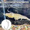 3/5/10/20Pcs Luminous Live Shrimp Fixing Hook Glow-in-the-dark Fishhook with Barbed Offset Saltwater Bass Fishing Hook Fishing Accessories