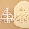 Christmas Cookie Embosser Santa Claus Baking Molds New Cookie Cutter  Kitchen Tools