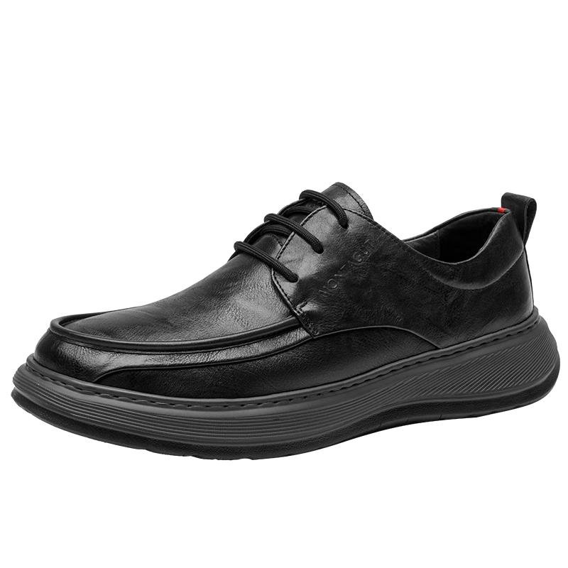 MONTAGUT Men s Leather Business Casual Shoes 40