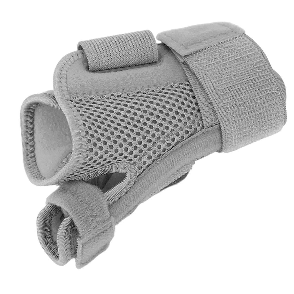Wrist Brace Stable Adjustable Arthritis Thumb Splint for Carpal Tunnel Tendonitis Pain Relief Gray