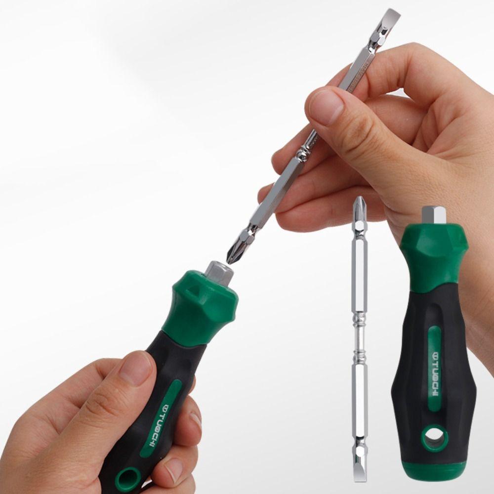 Slotted Corss Circuit Tool Double-head Screwdriver Bit High Quality Magnetic Screwdriver