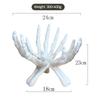Skeleton Hands Bowl 3D Printing Halloween Skull Bowl Home Decoration Spooky Halloween Decorative Bowl Held by Skeleton Hands