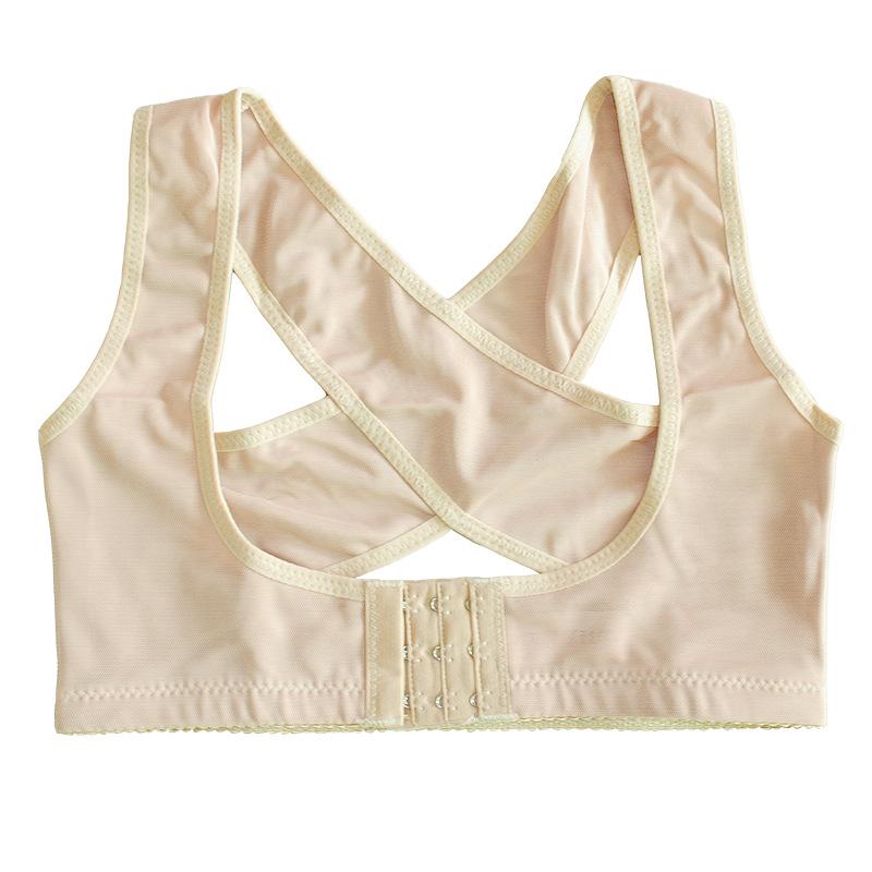 

Пластиковый бюстгальтер с Х-образной спинкой для поддержки груди и коррекции осанки XXL телесный