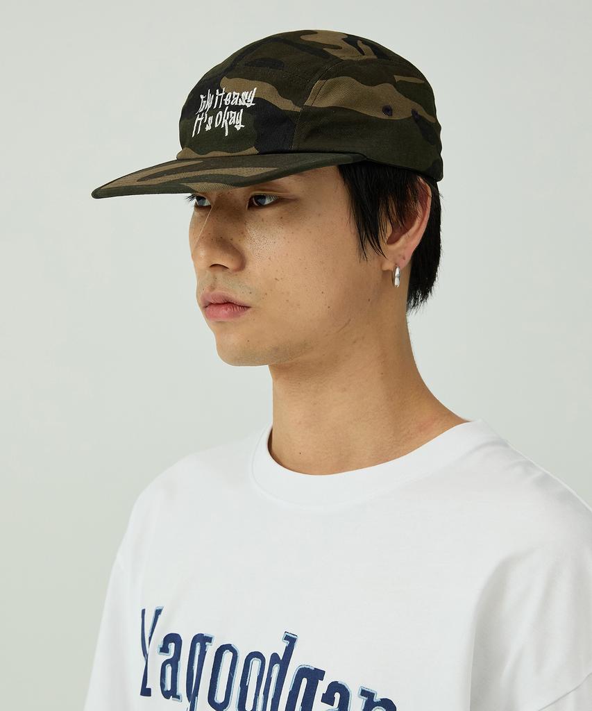 MAGOODGAN Kopfbedeckung 9320 Camouflage Khaki Camp Cap