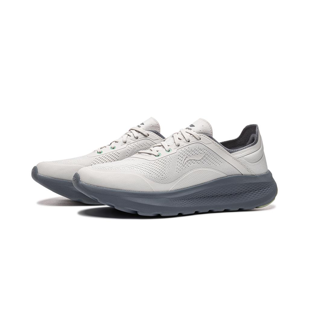 Li Ning Cloud Escape Rebound Morbido Fresche Suola Spessa Aumenta Altezza Antiscivolo Resistenti all'Usura Traspiranti Scarpe Casual Basse Sneaker da Uomo AGLW053-3