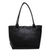 Large Capacity Woven Pattern Indentation Tote Bag Women's 2025 Summer New Fashion Texture Versatile Shoulder Handbag Women