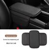 Car Armrest Riser Pad with Non-Slip PU Leather Cover and Storage Bag