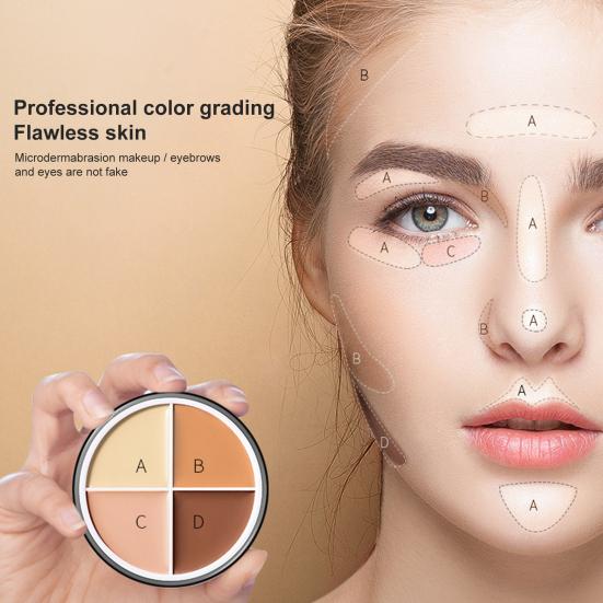 

Легкая многофункциональная палитра консилеров Lasting 4 цвета для девочек