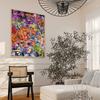 Spiel S-STREET F-FIGHTER Poster Anime Poster Klebend HD Qualität Wandkunst Retro Poster für Zuhause Kawaii Raumdeko