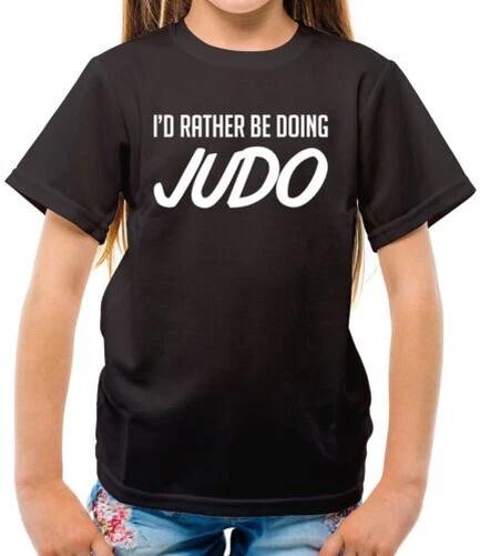 Я бы предпочел заниматься дзюдо - Футболка - Боевые искусства 130