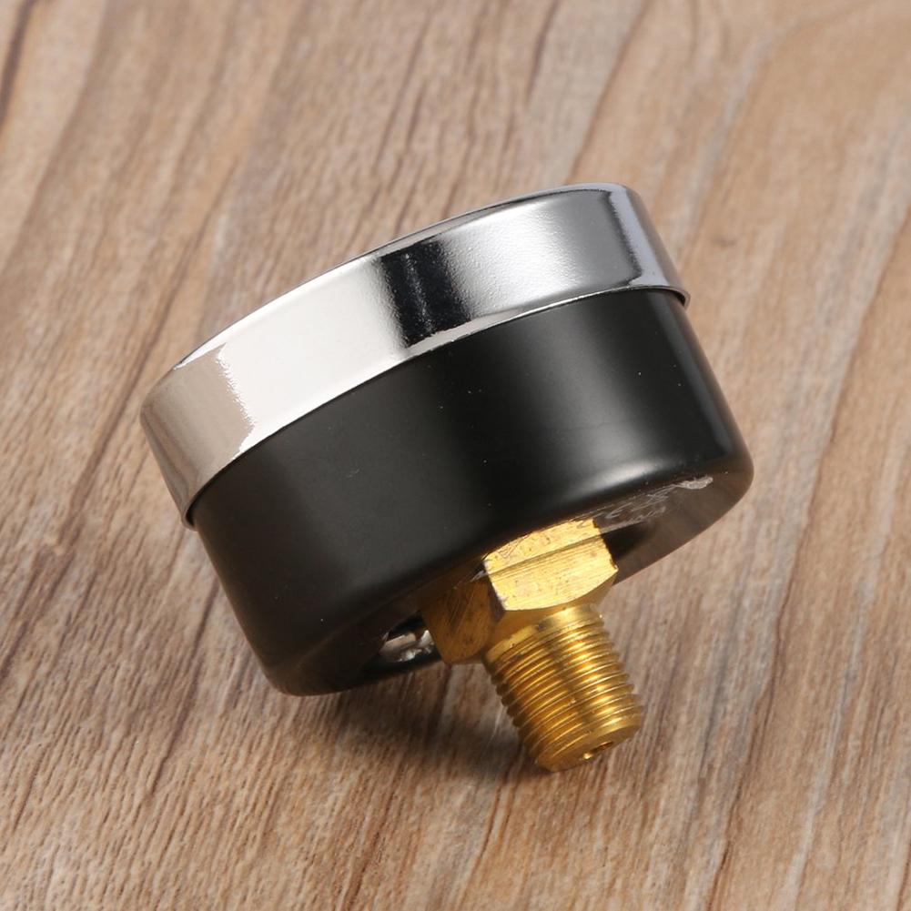 1//8/'/' NPT Air Compressor Hydraulic Pressure Gauge 0-60 PSI Back Mount