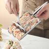 Stainless Steel Meatball Maker Tool Manual Triple Meatball Maker Meatball Making Set Home Kitchen Cooking Tool