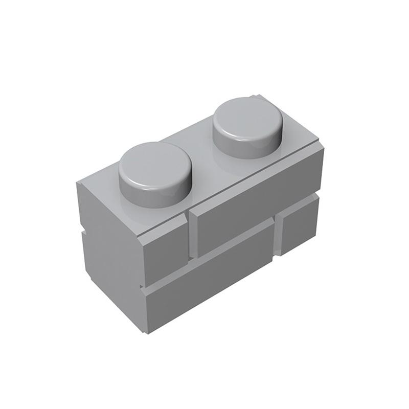 Non-Toxic Moc 10Pcs 98283 Modified 1X2 With Masonry Profile Building Blocks High-Tech Bricks Educational Idea Toys Children Birthday Gift