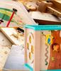 Kostra Edukacyjna Sorter Montessori Drewniany Interaktywny Z Labiryntem 5W1