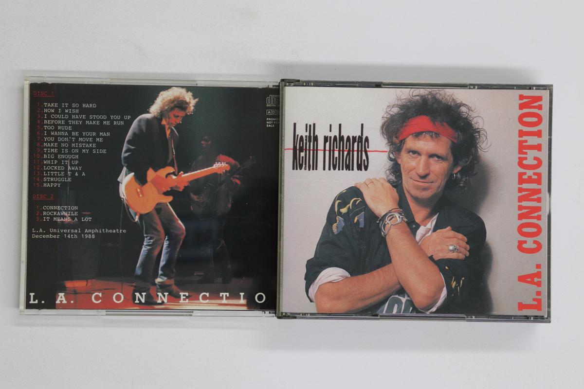 

CD KEITH RICHARDS - L.A. Connection KR812141812142 Not On Label 1989 Japan Rock Used
