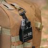 80ml Outdoor Portable Camping Pump Perfume Refillable Spray Bottle Empty with Buckle Cosmetic Containers Atomizer Bottle Travel