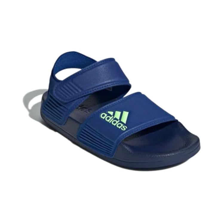 New Adidas Adilette Sandal Slip-Resistant Cushioning Wear-Resistant Waterproof And Breathable Children's Sandals Blue Kids' ID2626