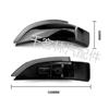 Toyota Corolla 2014-2018 Camry XV50 Rearview Mirror Sequential Turn Signal Light Upgrade