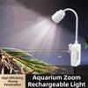 Adjustable Zoom Fish Tank Clip Lamp USB Power Aquarium Plant Light LED Aquarium Light  Aquarium