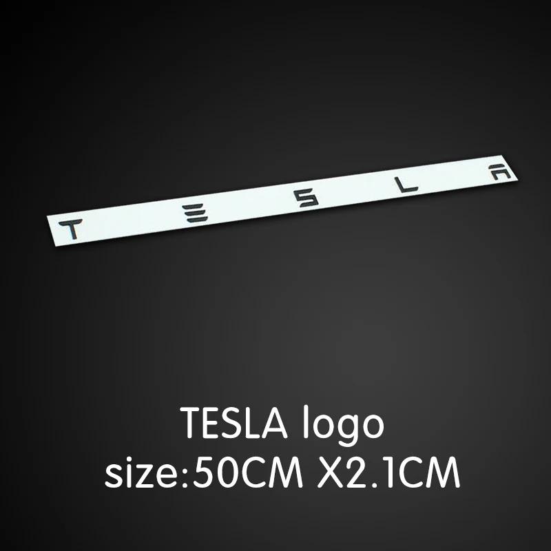 ICTB3 Applicable to Tesla TESLA rear end label MODEL/3/S/X car label, rear letter label, electroplated car label logo