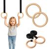 Start Wood Gymnastic Wheels - Black Tape