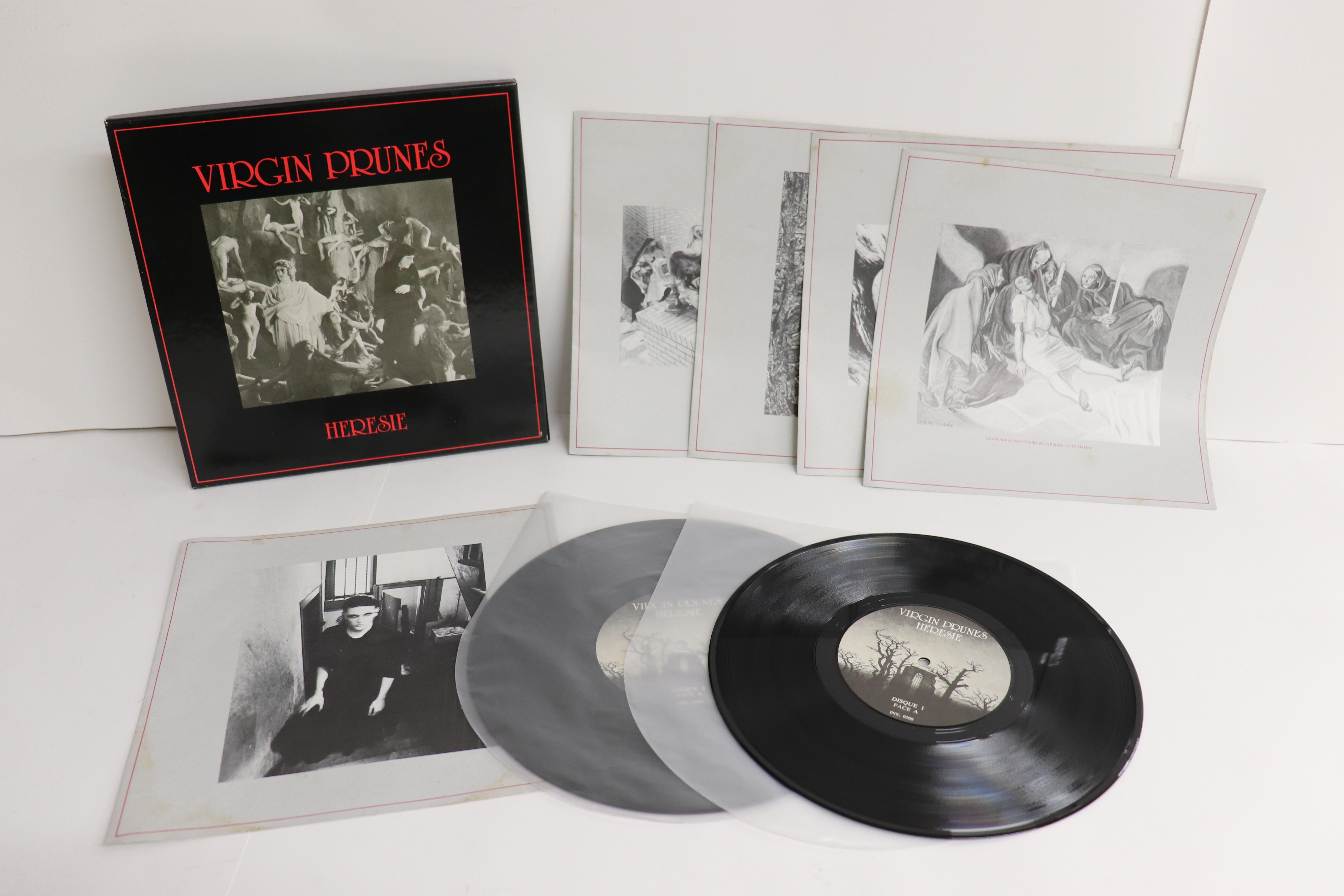 

10inch Record VIRGIN PRUNES Heresie INV0500 LINVITATION A 1982 France Rock Used