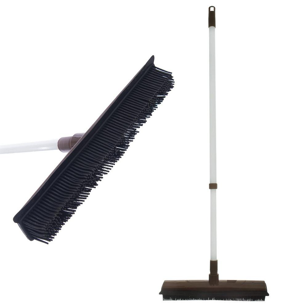 Telescopic rubber broom 73-126 cm