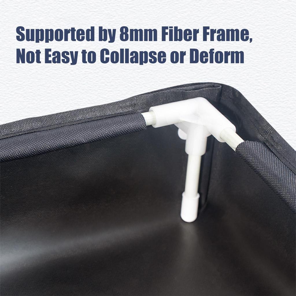 Base de Chuveiro Portátil com Mangueira de Dreno Dobrável Base de Chuveiro Bandeja de Chuveiro para RV Chuveiro de Barraca ao Ar Livre Praia Banho de Animal de Estimação