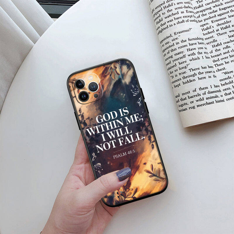 MH21 Bible verse Jesus Phone Shell Case for Redmi Note 8 9 10 11 11S 10C 10X 10A 10T 9A 9C 9T 9S 8T Pro Max Plus Prime