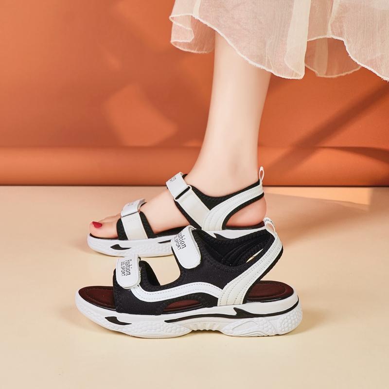 34-42 Moda Estiva Donna Suola MD Leggera Sandali Casual Scarpe da Spiaggia per Donna Pantofole per Ragazze