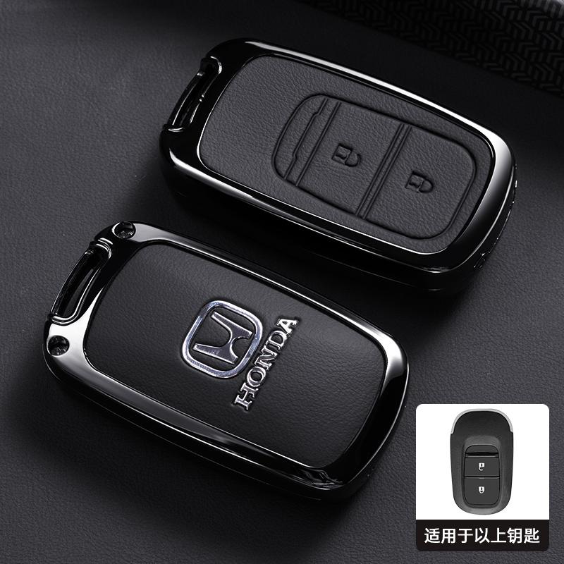 Styling Zinc Alloy Car Smart Key Case Cover Holder Shell For Honda 2022 2023 2024 Accord Civic HR-V CR-V Pilot Sport SI EX EX-L