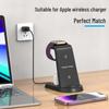 Multi-Device Wireless Charger and Stand for iPhone, AirPods, and Apple Watch